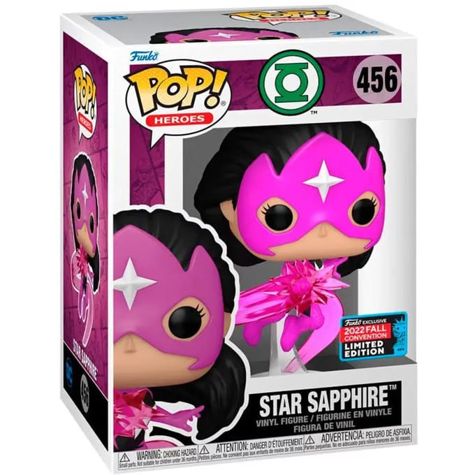 Funko Pop! DC Comics Heroes - Star Sapphire 2022 Fall Convention limited edition exclusive