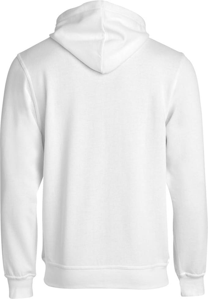 Clique - Sweatshirt met capuchon - Unisex - Maat S - Wit