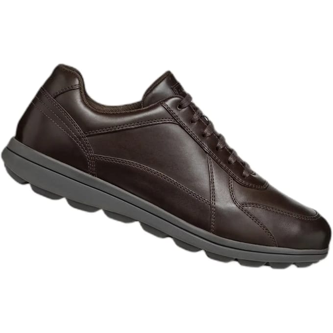 GEOX SPHERICA EC12 HEREN Sneakers - DONKERBRUIN