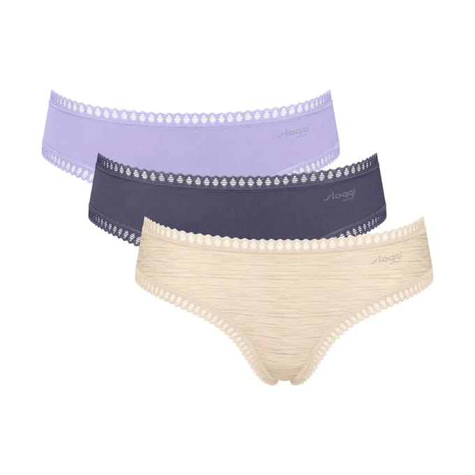 Damesslipjes Sloggi Go Crush Hipster (x3)