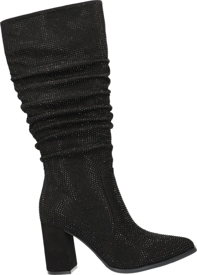 La Strada Laars Zwart Textiel - Damesschoenen - Maat - 39