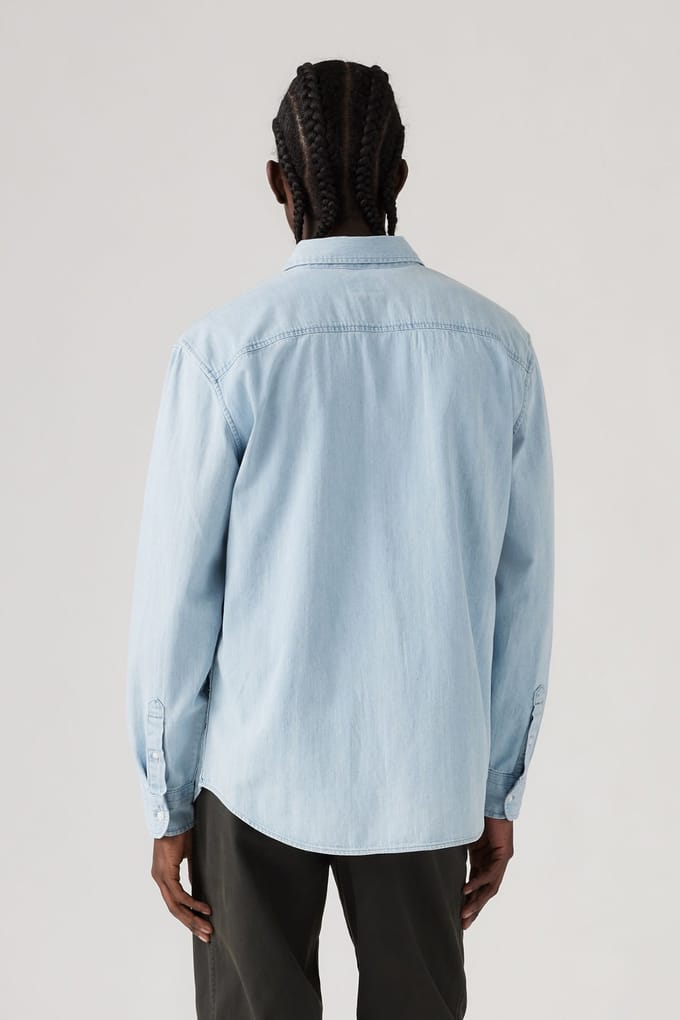 Levi's Authentic Button Down Andre Light Wash Taglia: S | Camicie Casual Outlet | Uomo