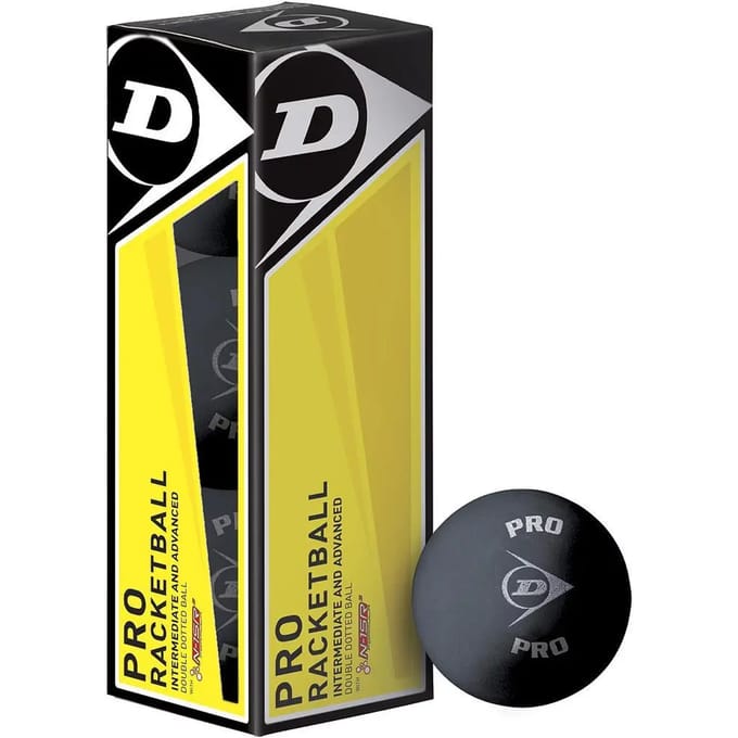 Tafeltennisbal Dunlop Pro (x3)