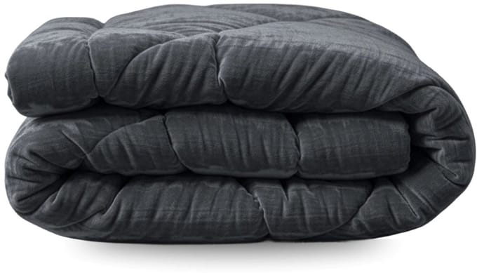 Zelesta Flanel Velvetbed Chique - Anthracite 200x200cm