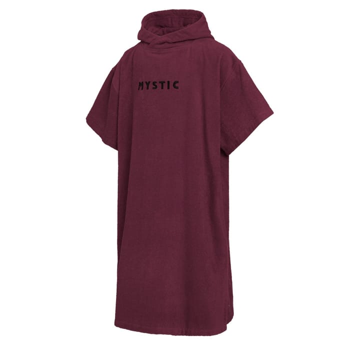 Mystic Poncho Brand - 240418 - Oxblood Red - O/S - Men