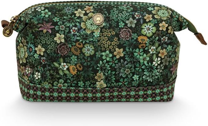 Pip Studio Cooper - Toilettas - Groen - Tutti i Fiori - 26 cm