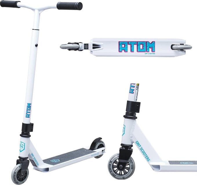 Grit Atom Stuntstep White