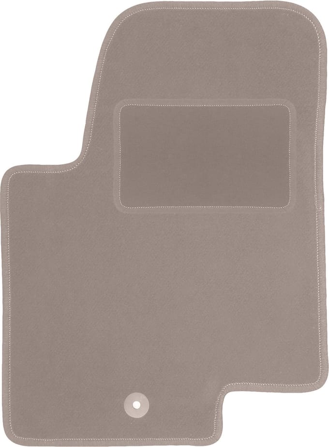 Beige bestuurdersmat voor: Kia Soul I crossover (2009-2013)