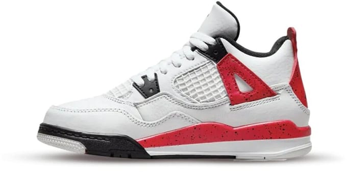 Air Jordan 4 'Red Cement' (PS) maat