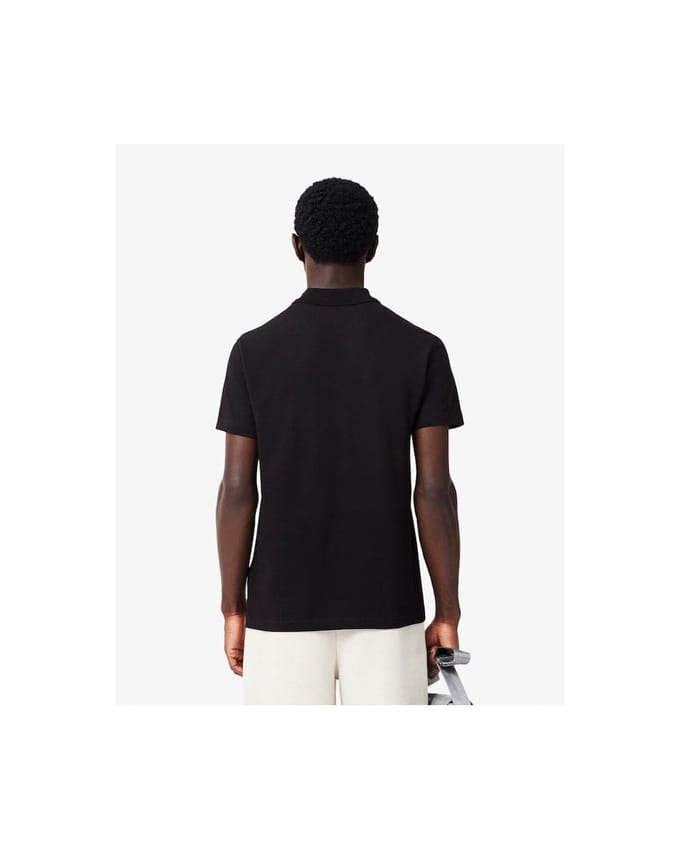 Lacoste Poloshirt Breathable Zwart - Maat L - Heren