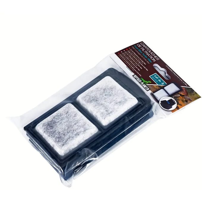 Accessoire filter voor aquarium filterpatronen Reptiles Planet (x3)