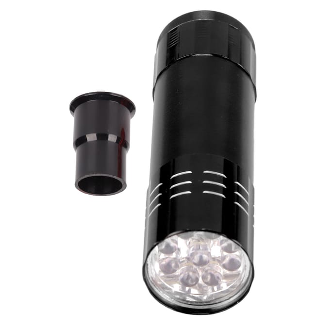 Testeur d'œufs LED Lumière froide Creuseur d'œufs Lampe Incubateur pour œufs de canard Œufs d'oie Grue Oeufs de caille Oiseau noir