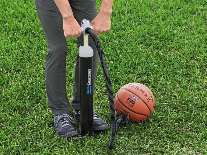 Bestway Handpomp Sport 25x10,5x65 cm Opblaasbaar en Kamperen 62227