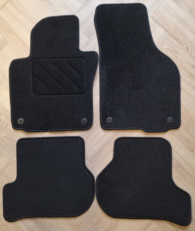 Automatten op maat Geschikt voor Volkswagen Golf 6 Bouwjaar 2009-2012 Golf 6 mattenset