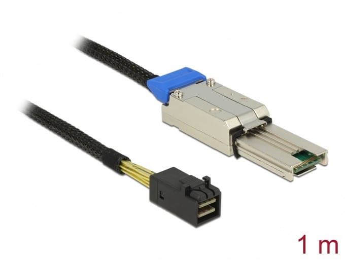 Delock Cable Mini SAS SFF-8088 > Mini SAS HD SFF-8643 1 m