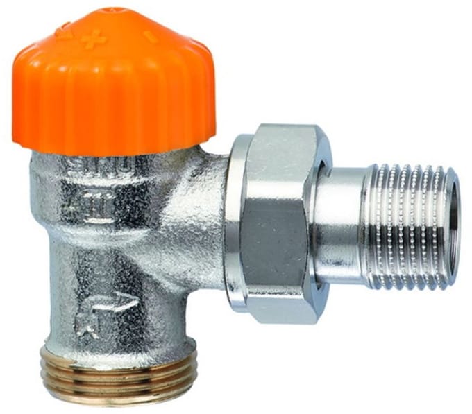 IMI Hydronic Engineering HEIMEIER Thermostaatventielonderdeel Eclipse, hoekvorm, DN 15, buitendraad G3/4, 3935-02.000