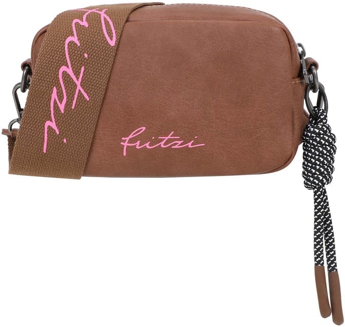 Fritzi aus Preußen schoudertas Lou Cross Bag Brown bruine