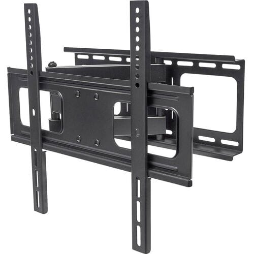 Manhattan 461252 TV-beugel 81,3 cm (32) - 139,7 cm (55) Kantelbaar, Zwenkbaar Voor curved TVs, Variabele afstand tot de muur, Verstelbare ondersteun