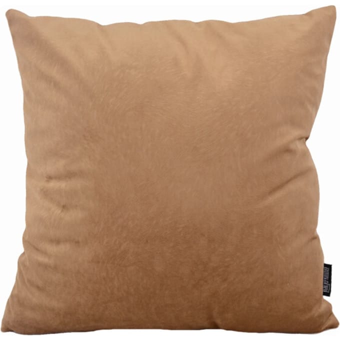 Gek op kussens! Sierkussen velvet chic brown | 45 x 45 cm | velvet/polyester