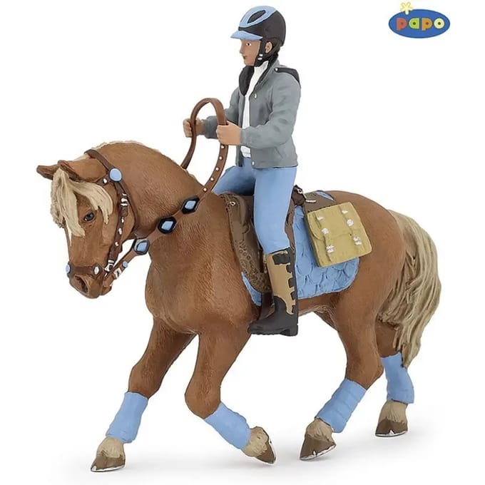 Speelfiguur - Mens - Ruiter - Jong