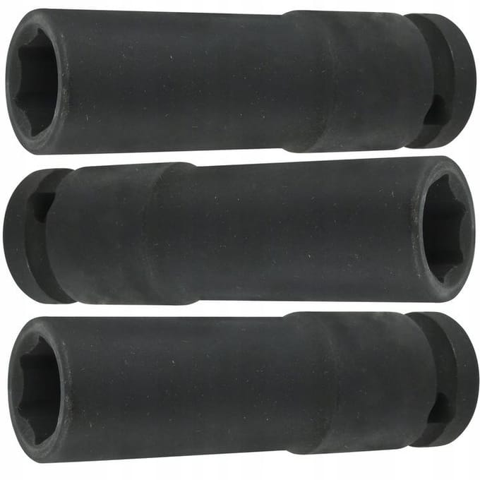 Krachtdoppenset 1/2" CR-MO 17/19/21 mm - 3-delig