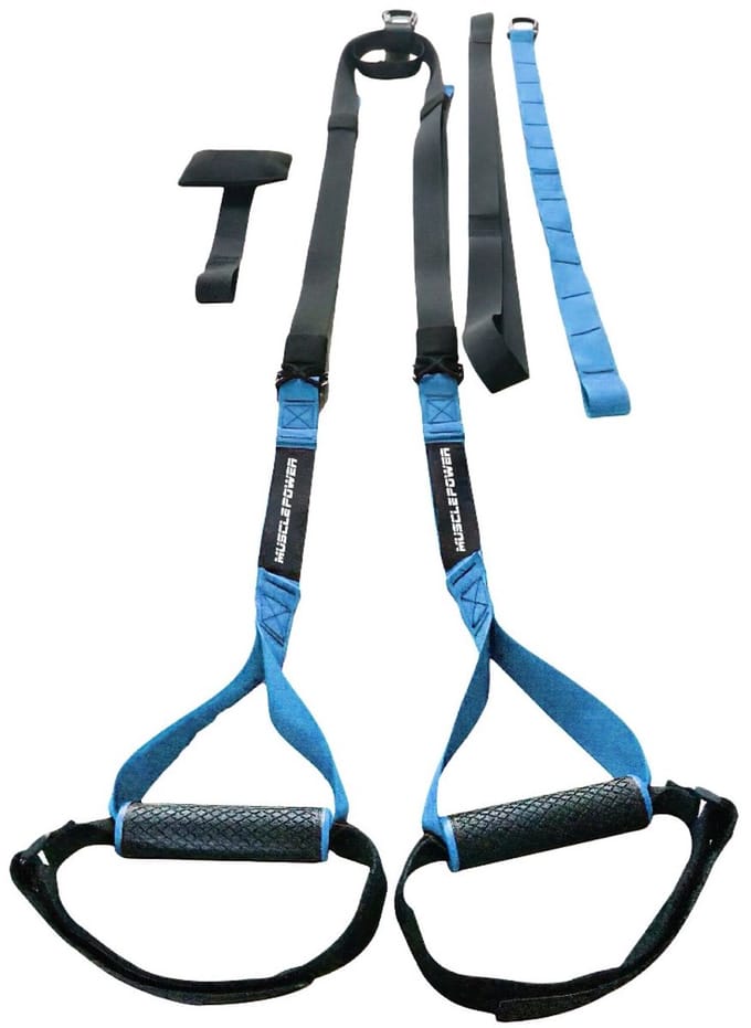 Muscle Power Suspension Trainer - Blauw/Zwart