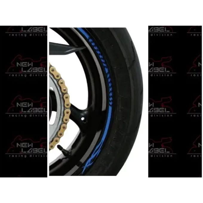 Motorfiets velgsticker kit Brazoline Tribal