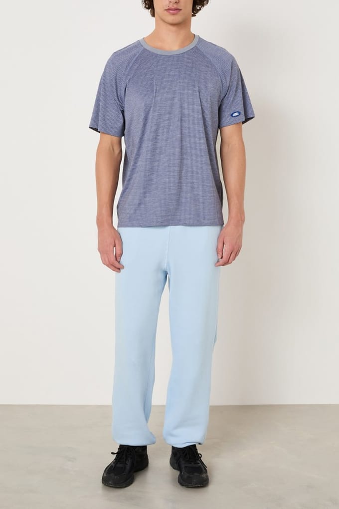 American Vintage Vamy T-shirt Thalassa Größe: M/L | Basic T-Shirts Outlet | Herren