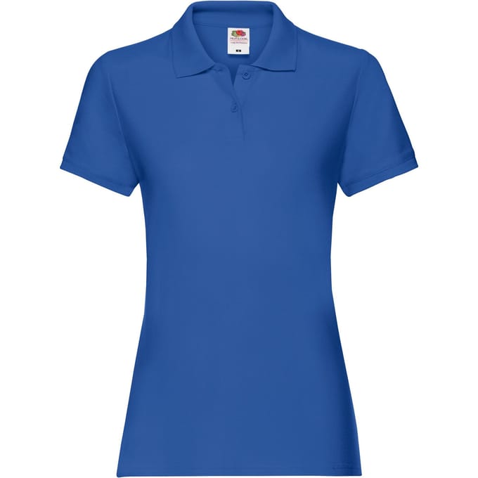 Fruit of the Loom Dames/dames Premium Poloshirt (Koningsblauw)