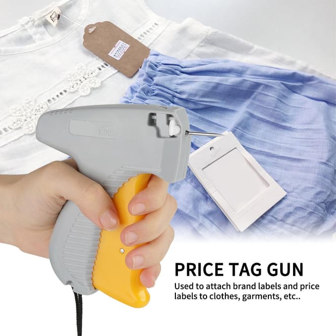 Kleding Prijskaartje Pistool Kleding Tagging Machine Naald Tagger white