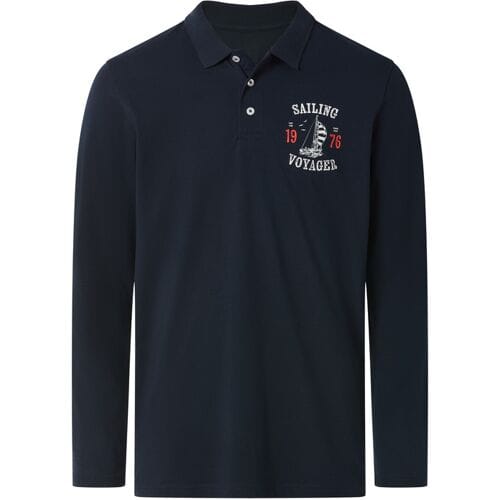 ESMARA MEN Heren polo (Marineblauw, M)
