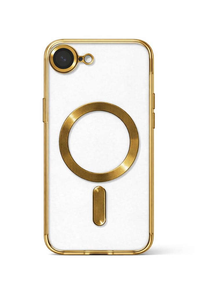 MG Protective Case - Telefoonhoesje - Magsafe - Geschikt voor iPhone 17 E - Goud