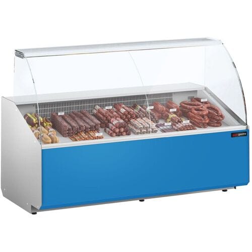 GGM Gastro Kühltheke - 1900mm - Frontblende Hellblau