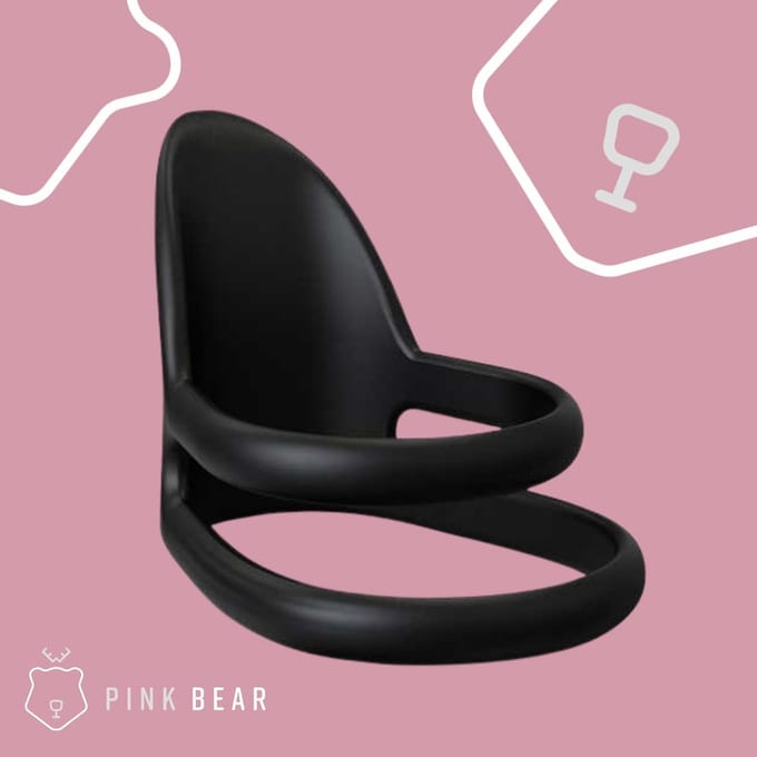 PinkBear -PB0051- PowerGasm zwart