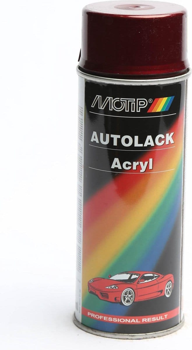 Motip 51515 - Autolak spuitbus - Rood  - 400ml