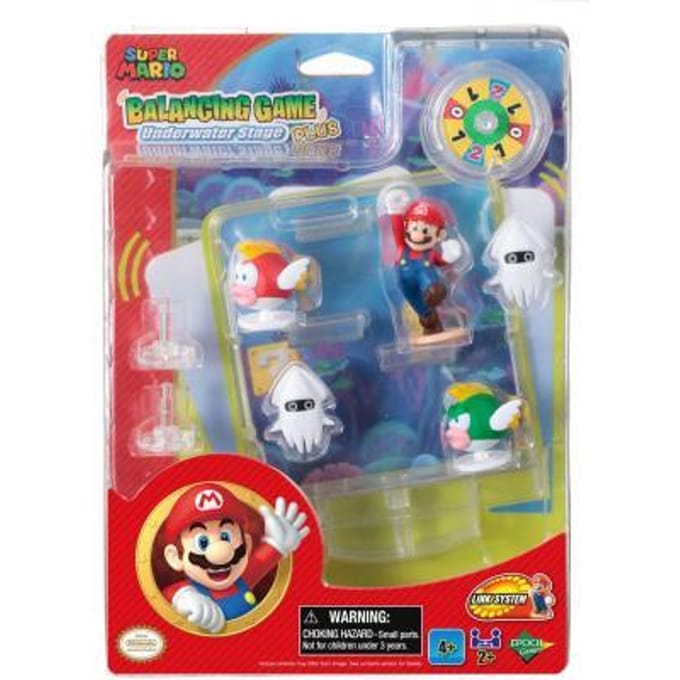 Super Mario Bros Mario Balancing Game Underwater stage Bordspellen