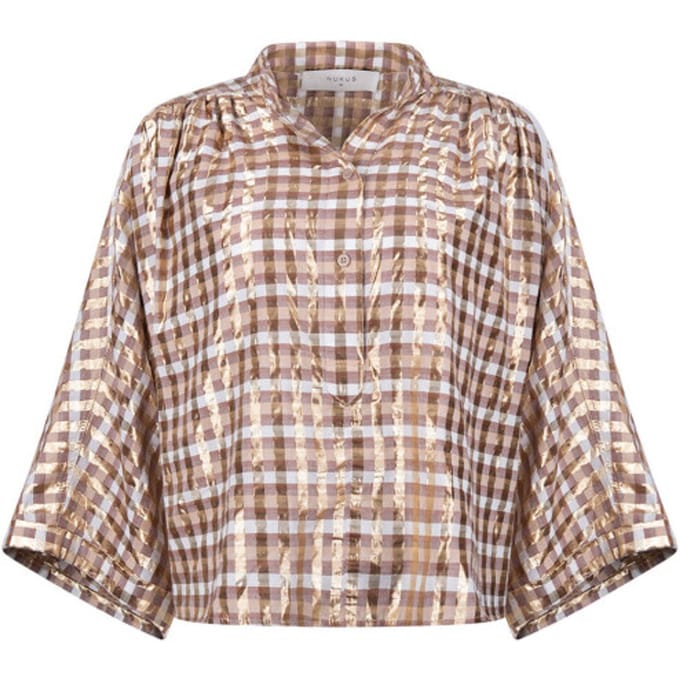 Nukus - NKF02215 - Maya Blouse Check