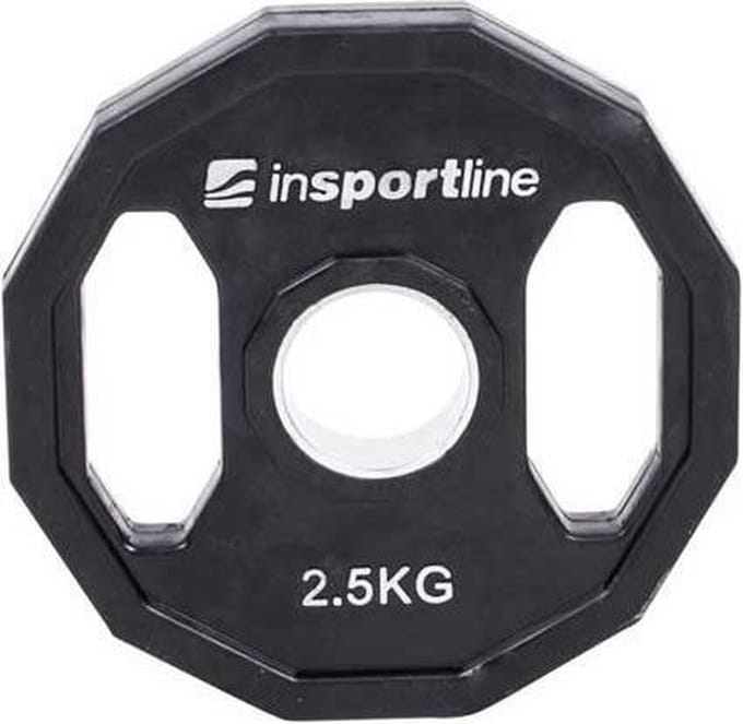 Olympische Halterschijf 50 mm - Insportline - Ruberton 2,5 kg