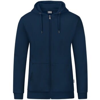 Jako Organic Jas Met Kap Heren - Marine | Maat: S