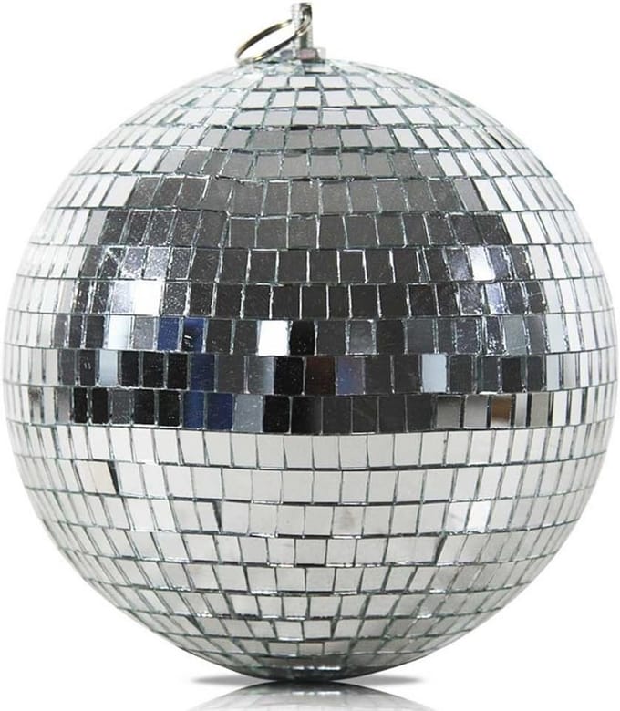 Spiegelbal 20 cm - discobal voor feestelijk decor