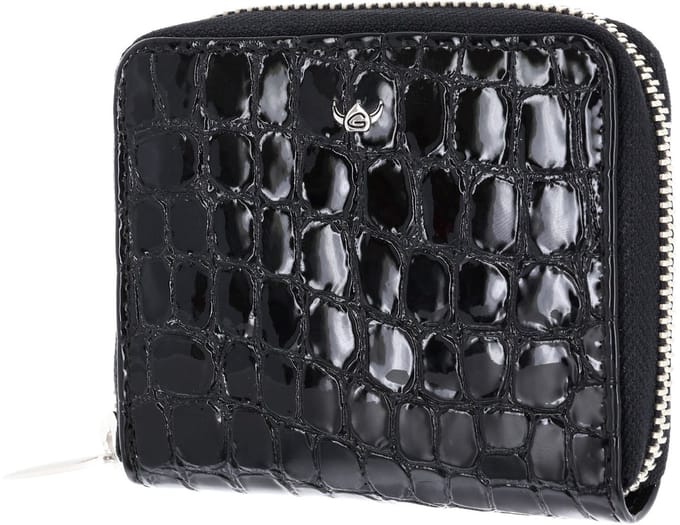 Golden Head Leren portemonnee Cayenne RFID Protect RV-Börse 3313 Schwarz zwart