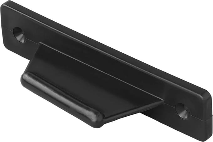 ProPlus Deurvanger zwart - Windbestendig - Voor caravan en camper - PP materiaal