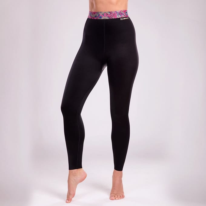 LIPOELASTIC Active leggings long - zwart - L+
