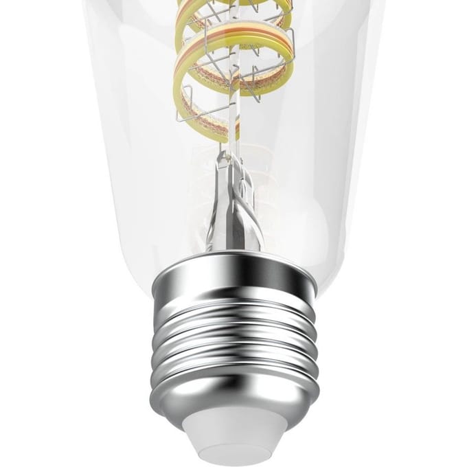 Hama Smart LED Filament E27 ST64, WLAN, Matter, 4,9 W, RGBW