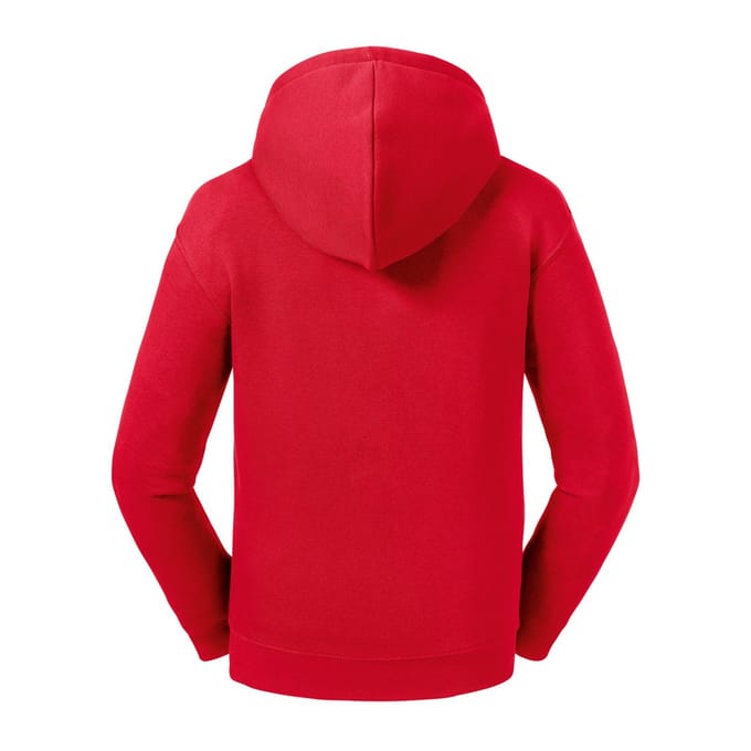 Russell Kinderen/kinderen Authentieke Zip Hooded Sweatshirt (Klassiek rood)