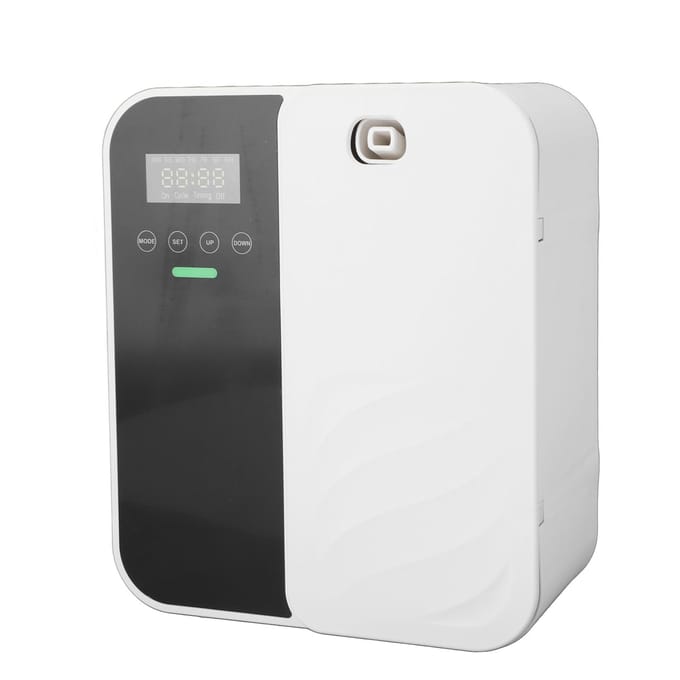 Diffuseur d'aromathérapie 500 ml, grande portée 1 000 m³, montage mural et de bureau, diffuseur d'arômes essentiel white