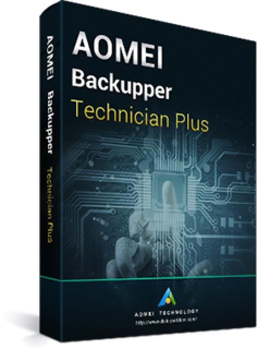 AOMEI Backupper Technician Plus 6.9.2 Zonder levenslange upgrades