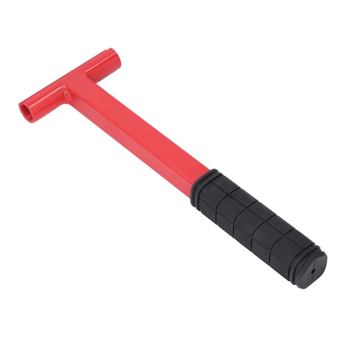 Scharnier Afstelgereedschap Commerciële Deur 0.134 Gauge Buiger Sleutel Koolstofstaal met Rubber Lang black