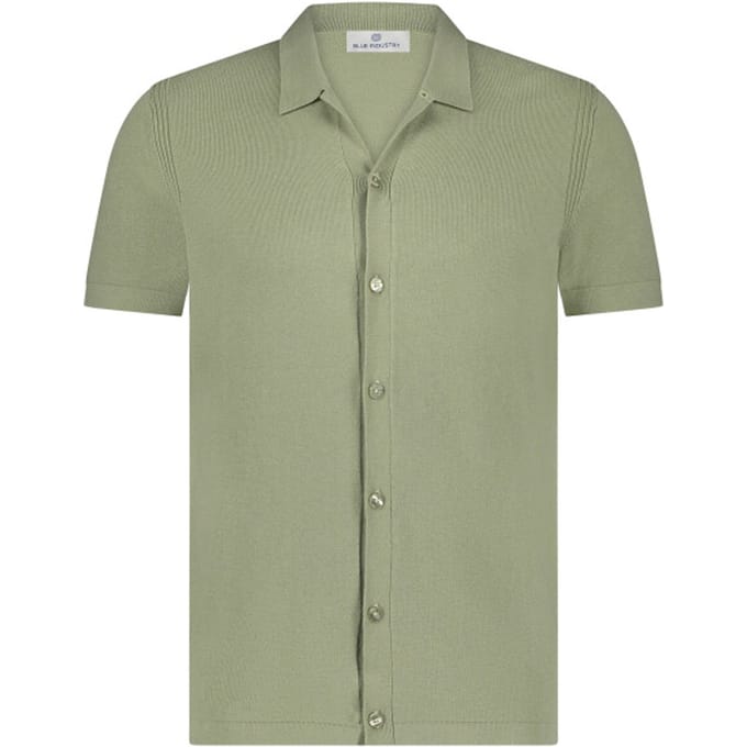 Blue Industry Polo met korte mouwen