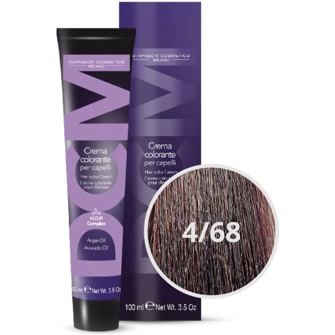 DCM Hair Color Cream 4/68 100ml